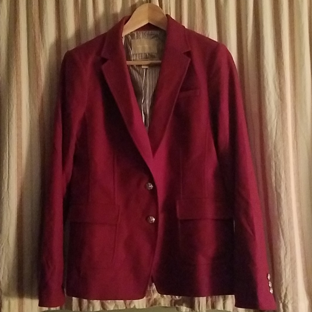 Burgandy Blazer